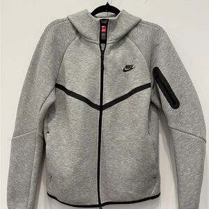 Nike Tech Gray Full-Zip Hoodie